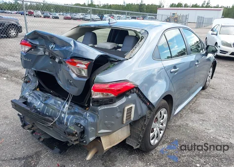 2021 Toyota Corolla Le from USA, damaged, VIN JTDEPMAE0MJ181880